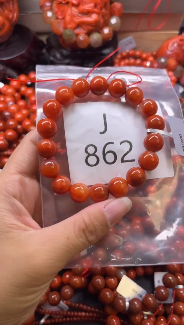 未镶嵌南红玛瑙珠宝奇石J862-11