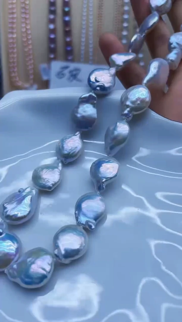 项链未镶嵌淡水珍珠项链