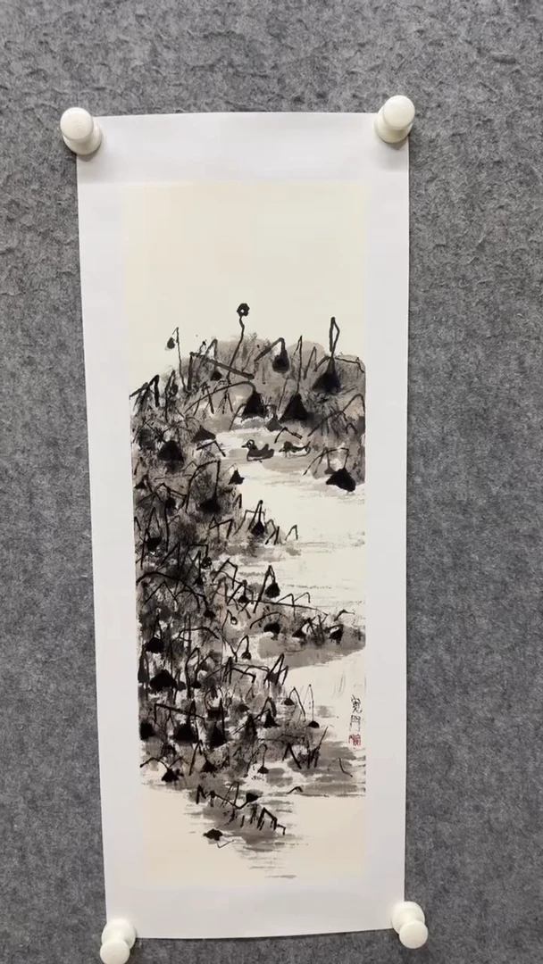 国画写意画花鸟画手绘