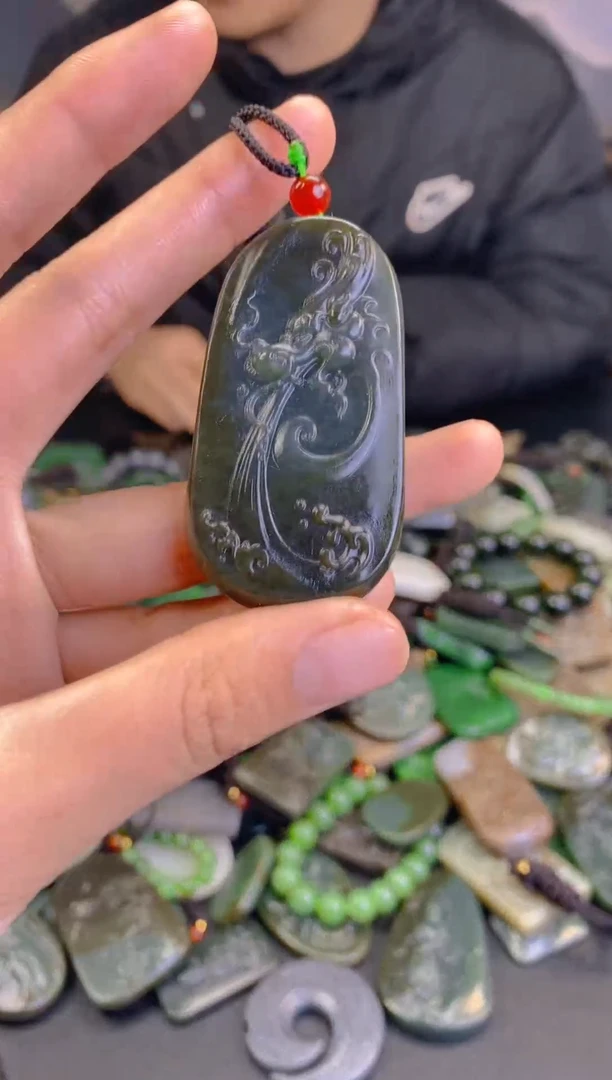 未镶嵌和田玉珠宝半成品1