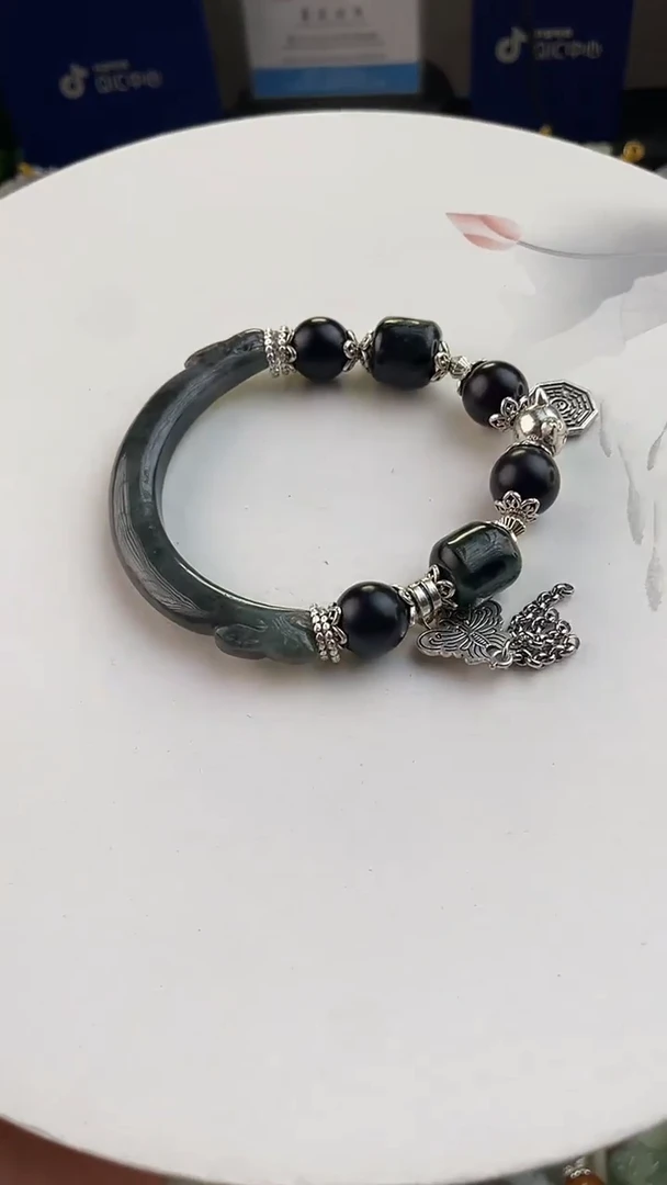 颈饰未镶嵌翡翠手工定制默认微瑕主播介绍为准