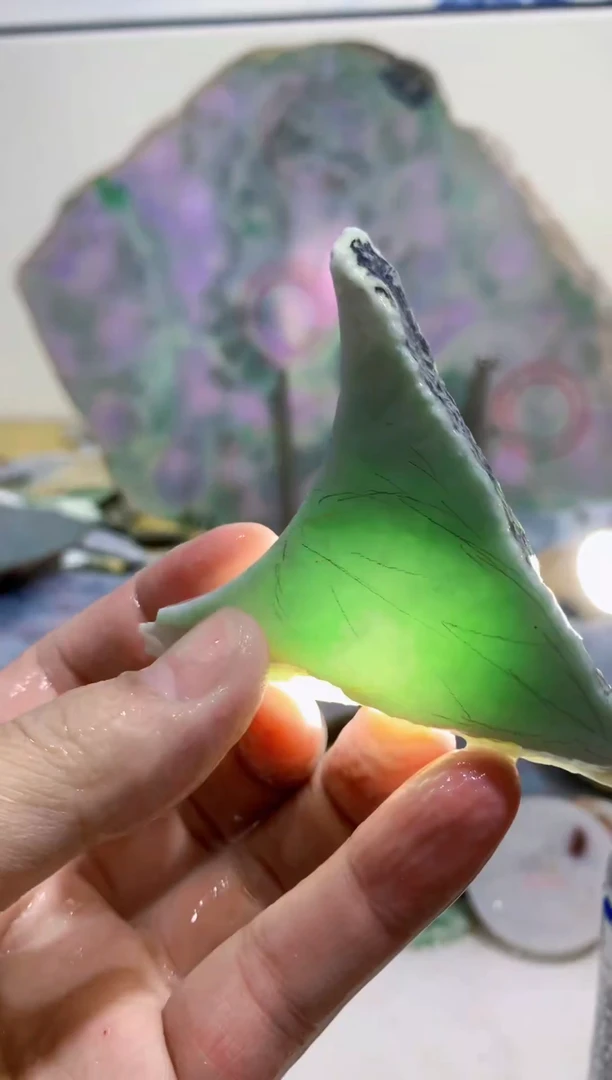 裸石翡翠0蒙0翡翠珠宝794