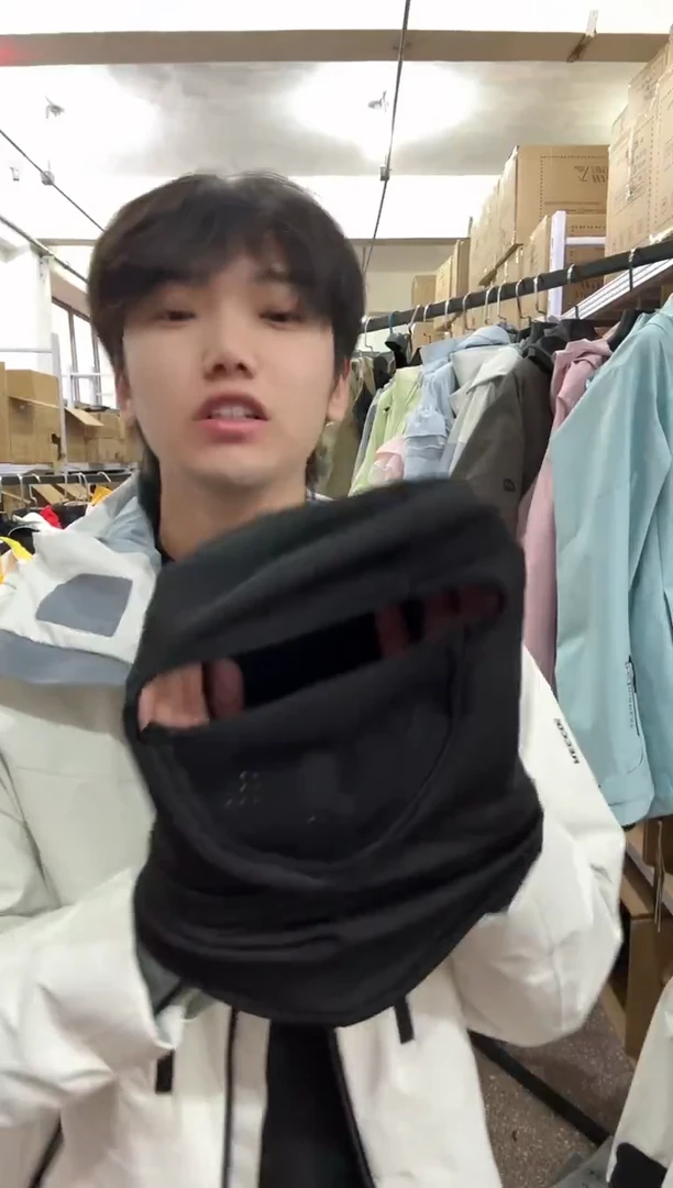 聚酯纤维直播间黑色福利款磁吸面套