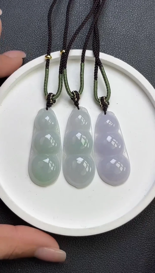 颈饰未镶嵌翡翠YM1219豆子多样性发一