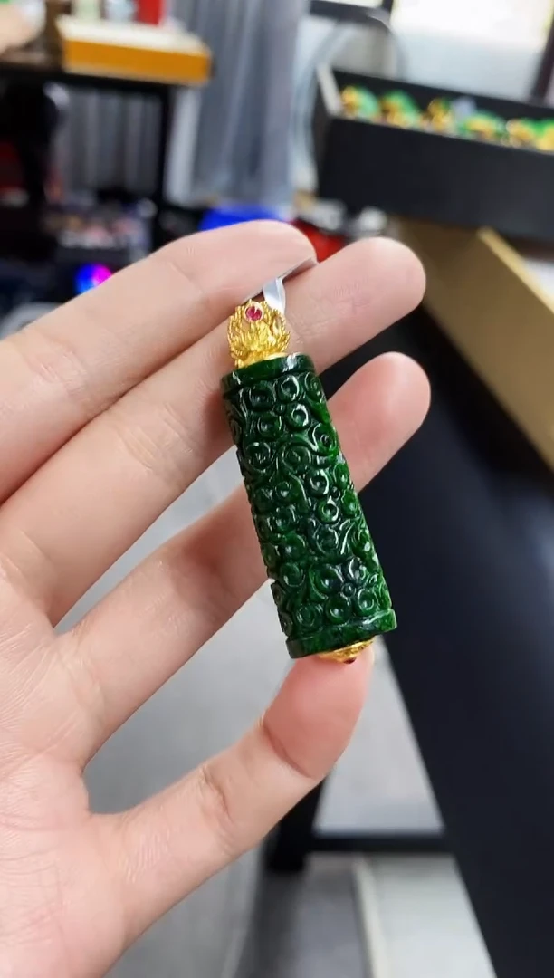 颈饰未镶嵌翡翠翡翠吊坠