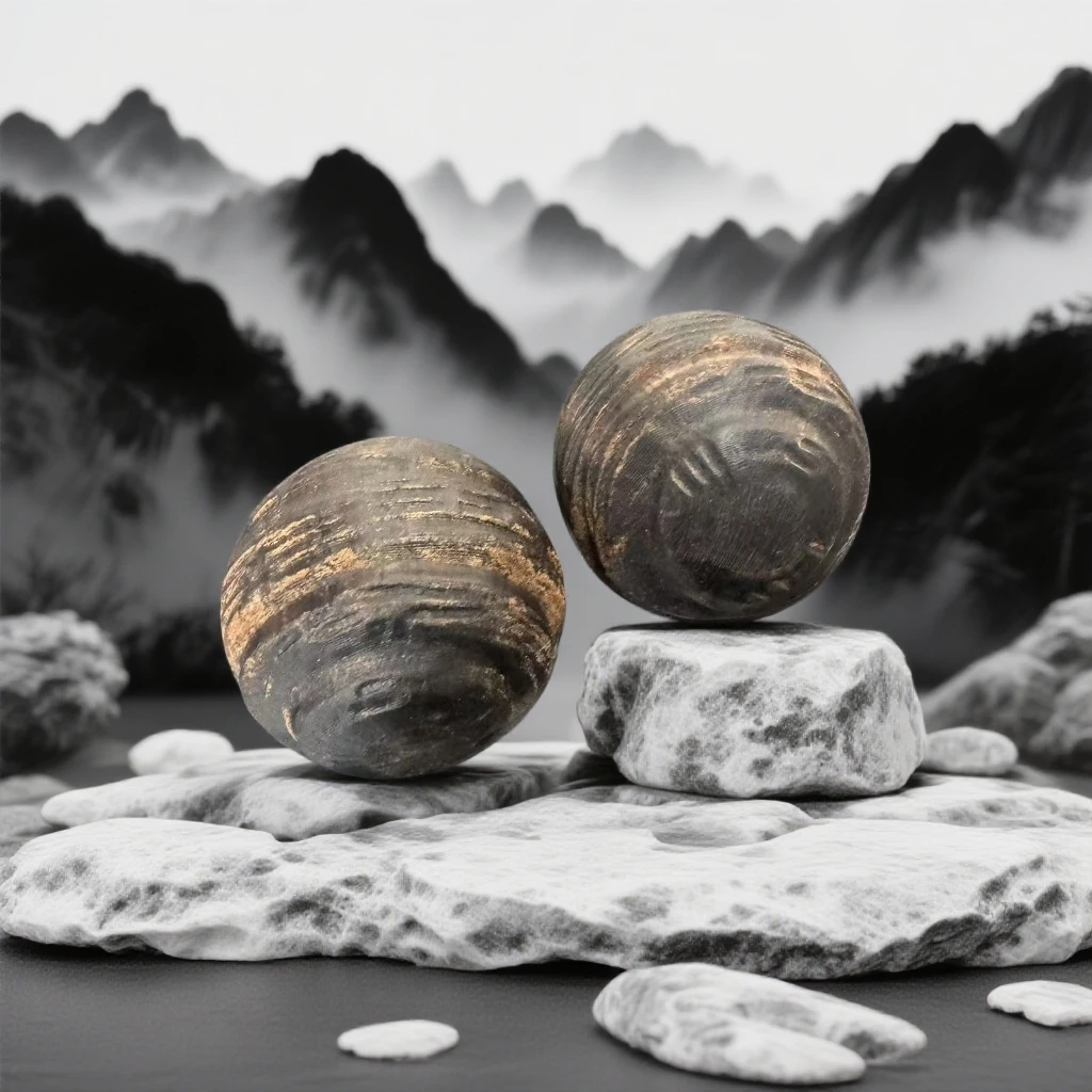 E01海南文玩保养手把球