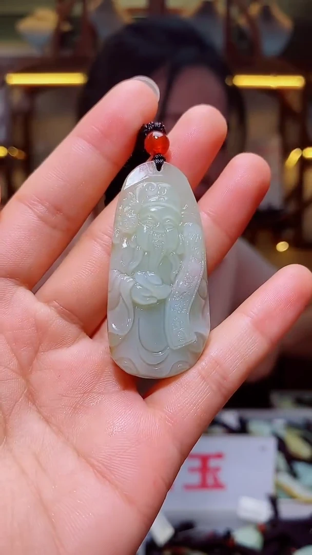 和田玉未镶嵌颈饰1