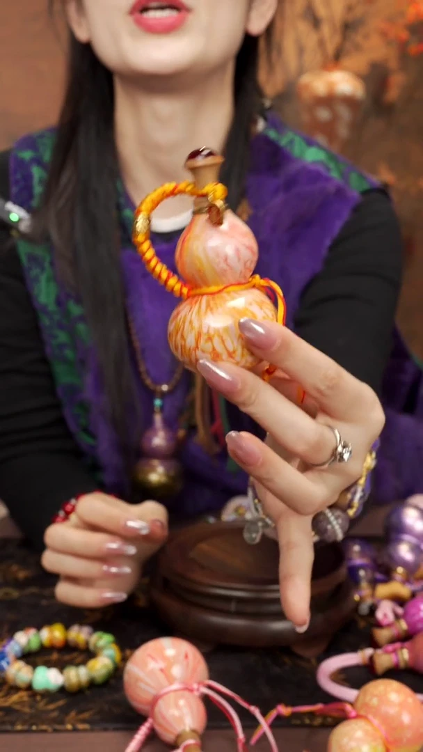 527--大漆开口小葫芦----88