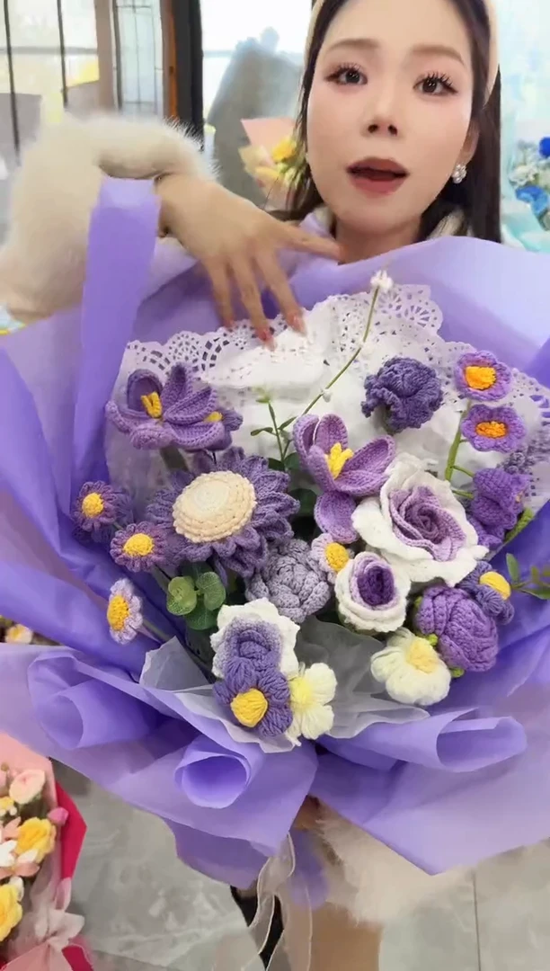非遗手工定制花束，孤品清仓！