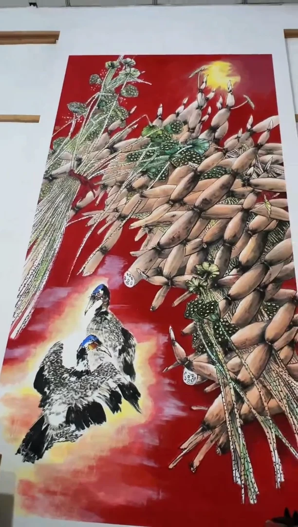 国画任桂英老师作品