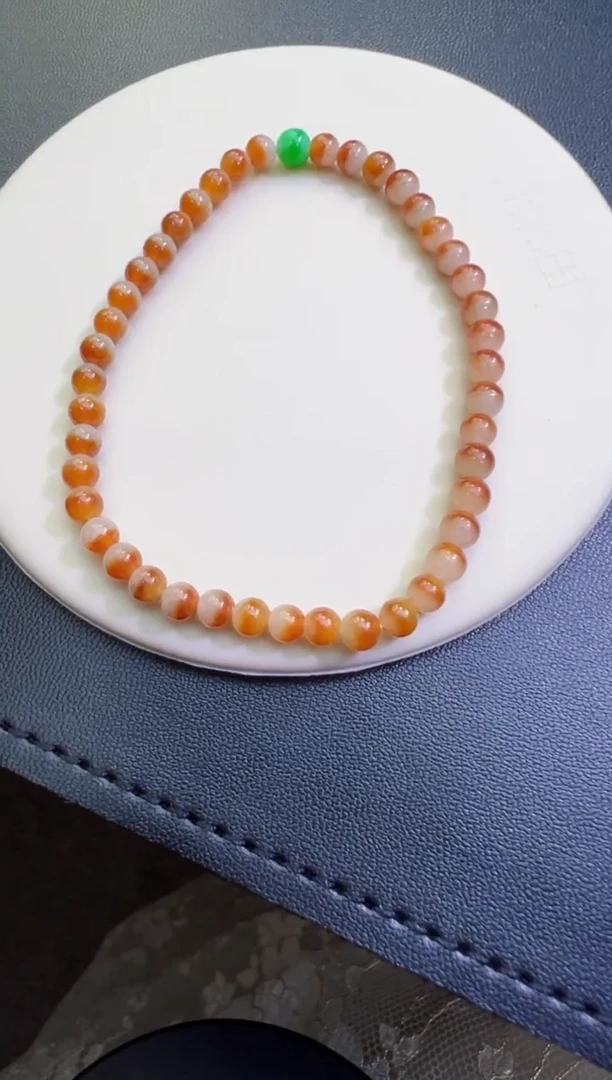 未镶嵌手串翡翠4.5mm单圈