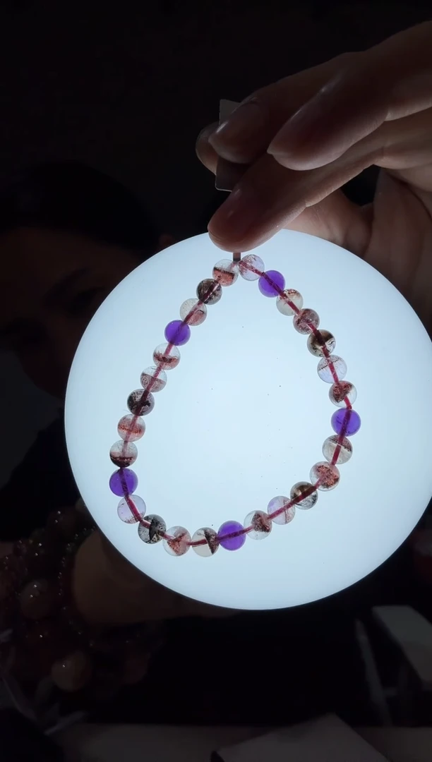 未镶嵌手链水晶鲁*达优8509 约6mm