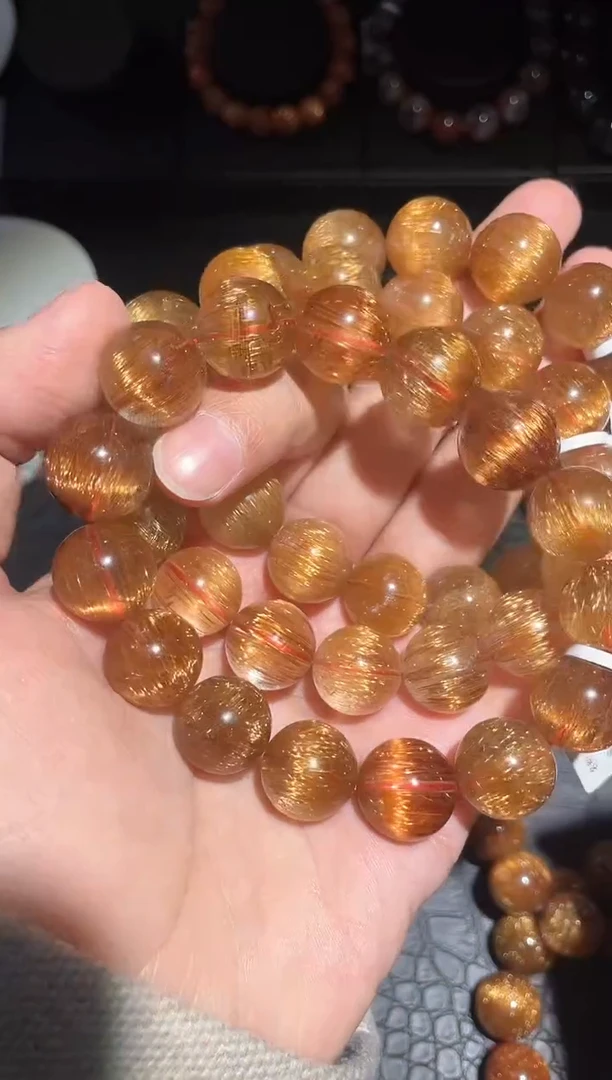 【闪购商品】水晶手链未镶嵌发晶单圈A15（多样性发其一）