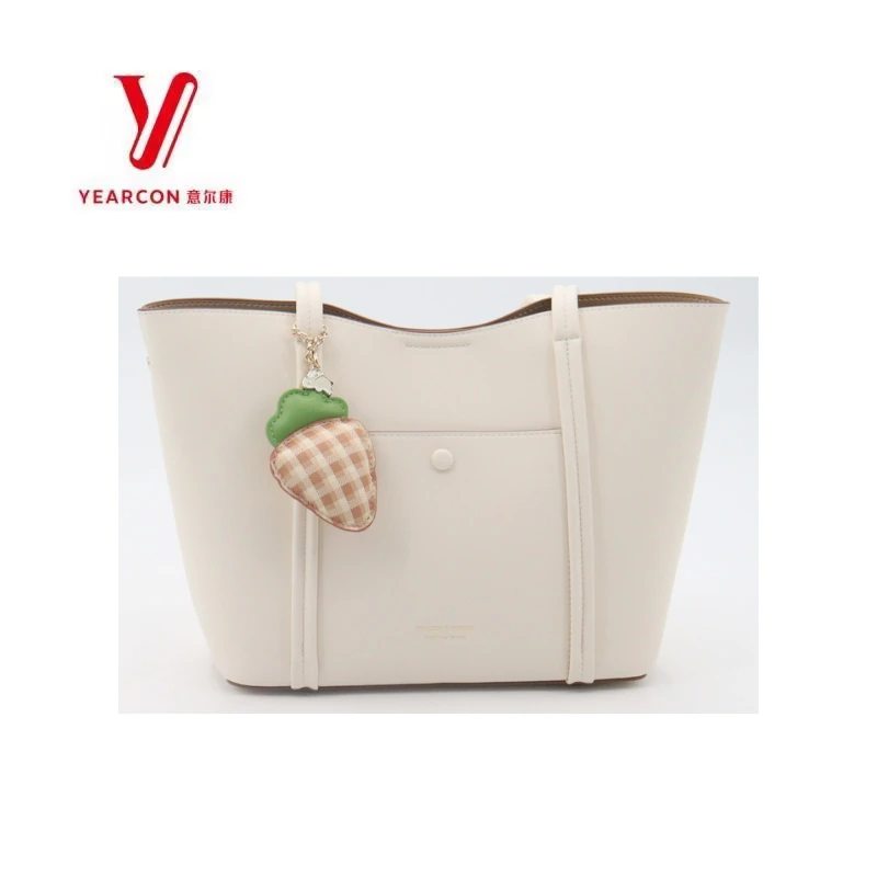福利款M15 意尔康女包欧美复古托特包简约百搭女士单肩包大容量