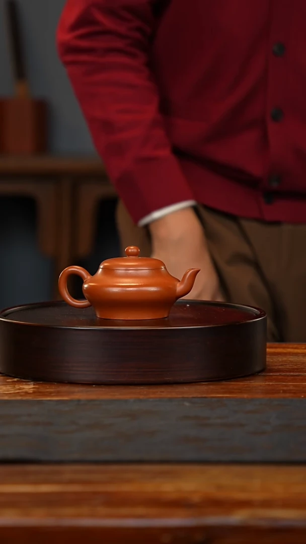 【闪购商品】紫砂茶壶ZLH-宫灯壶180cc