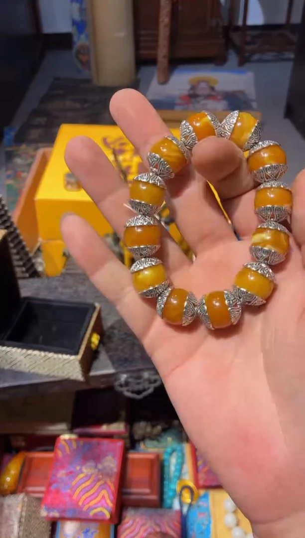 未镶嵌蜜蜡裸石慧心甄选直播推荐