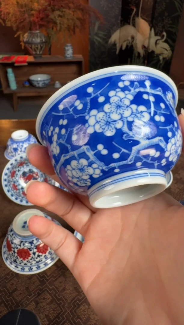 杯子歆蕴山房冰梅炉式杯