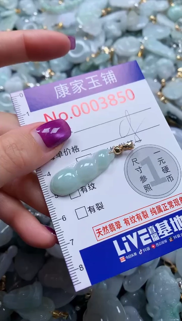 颈饰未镶嵌翡翠3850