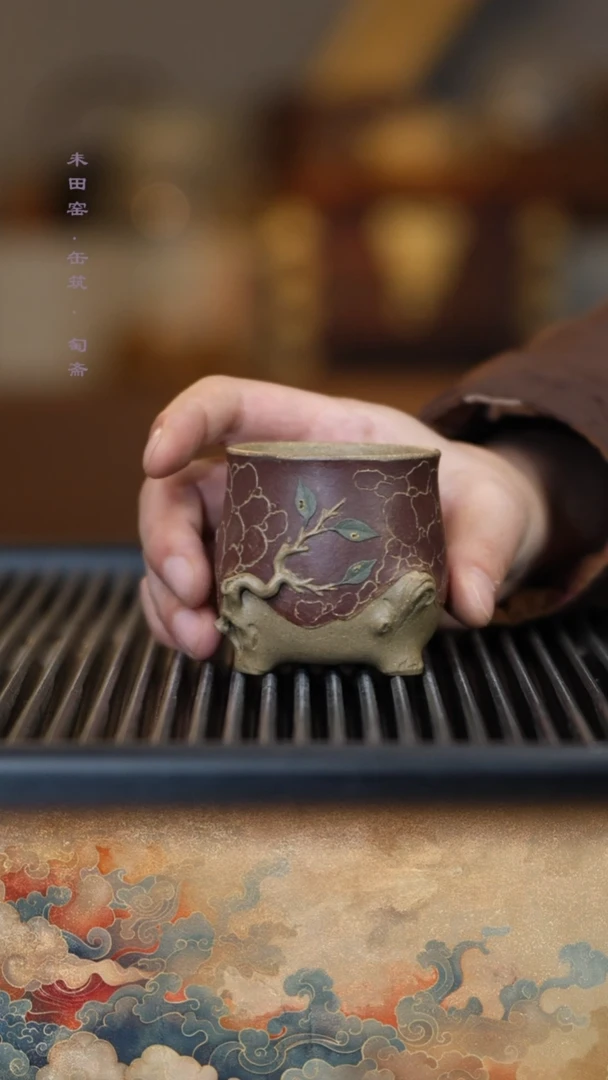 茶壶紫砂树桩杯