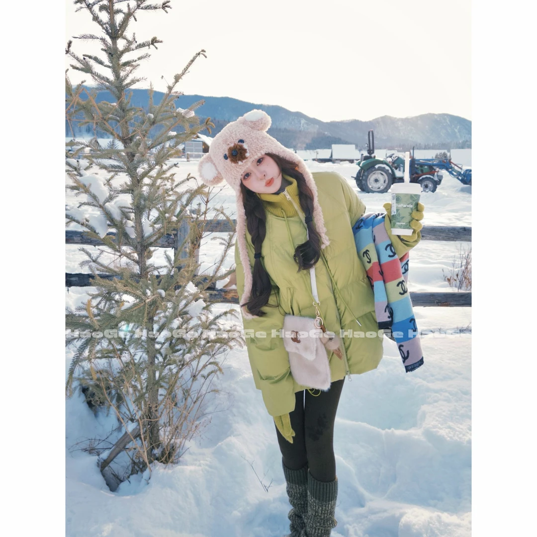 浩哥严选●羽绒服预HGD5YRF5375A保暖休闲秋冬加厚时尚短款设计感