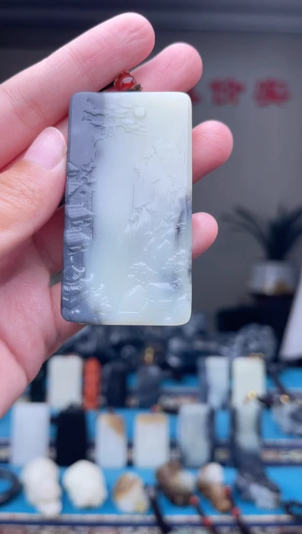 未镶嵌和田玉挂件1