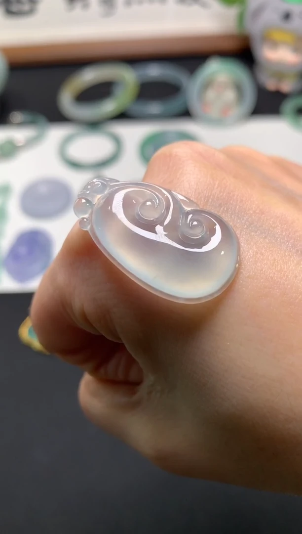 未镶嵌定制翡翠31*18.8*5.3