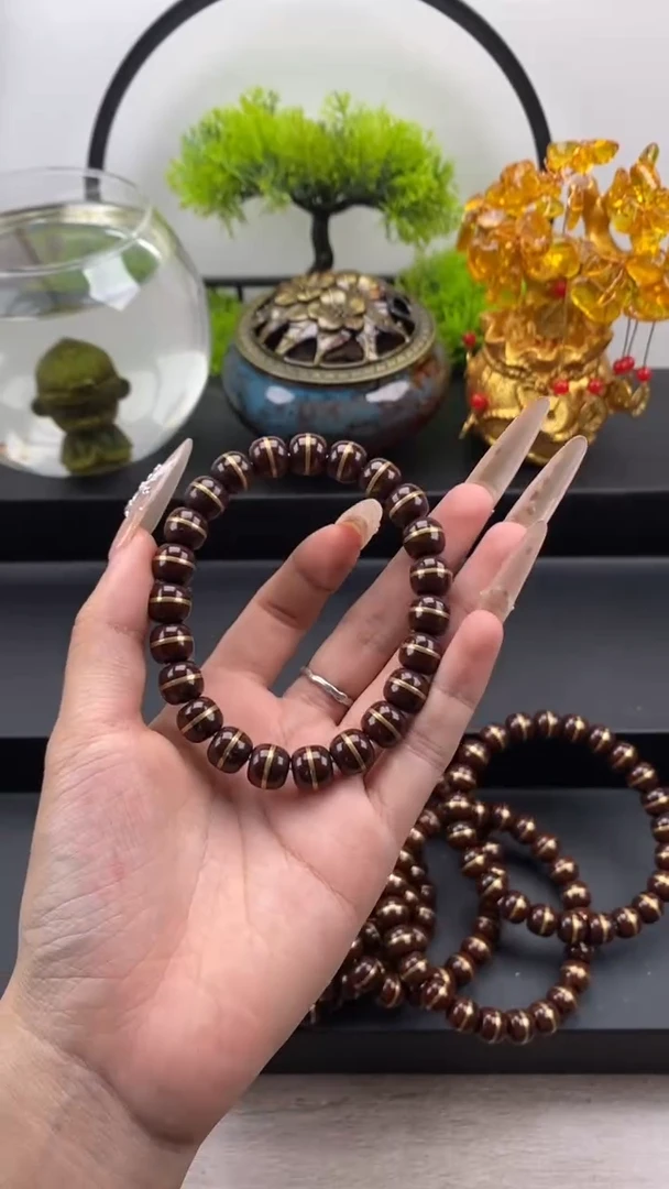 紫金鼠手串紫金鼠一线天二代4号