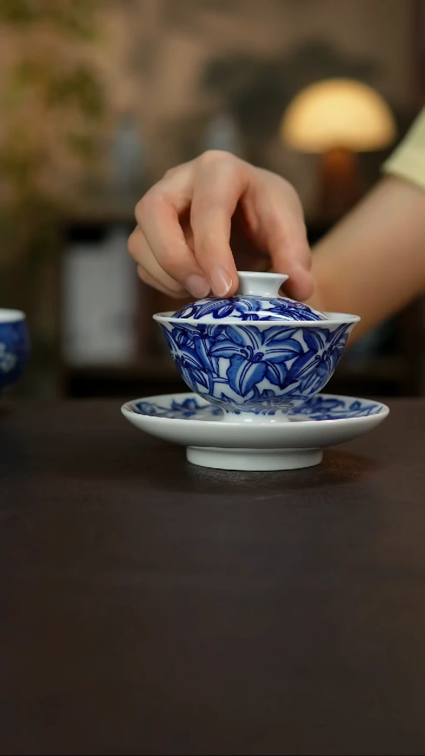 杯景德镇陶瓷杯碗柴烧多人