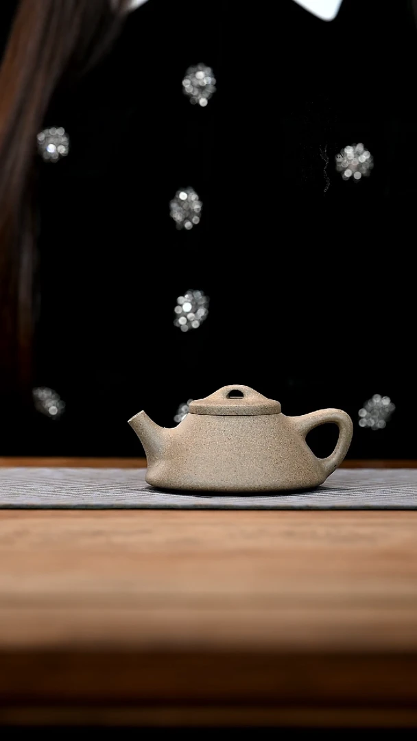 茶壶紫砂宜兴紫砂壶石瓢
