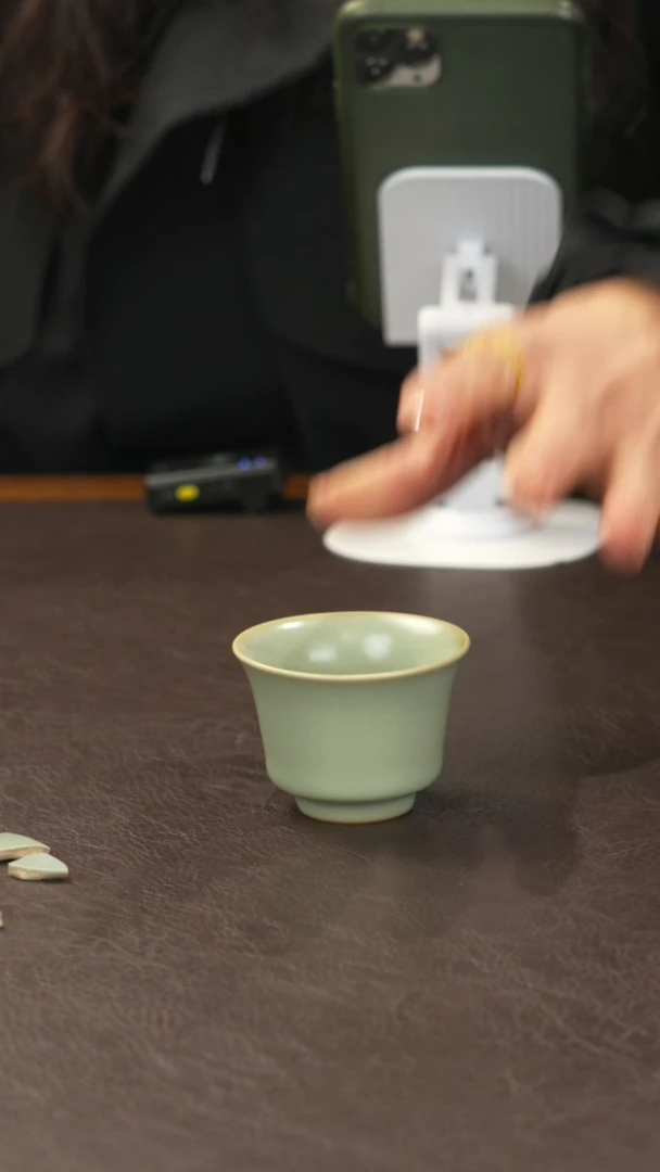 陶宣宝汝瓷原矿原釉作品