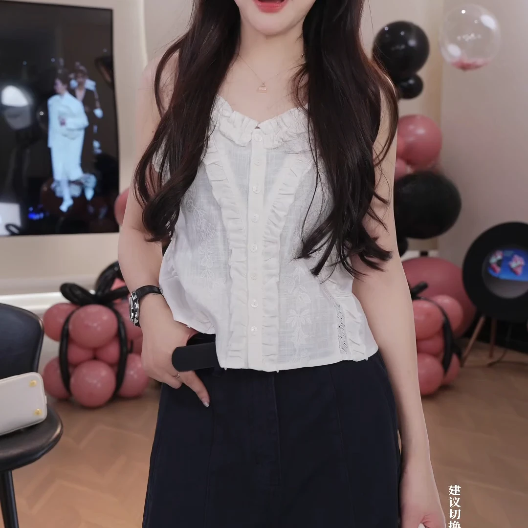 2025新款【少女心】春款女人味设计感百搭气质显瘦背心LK2501517