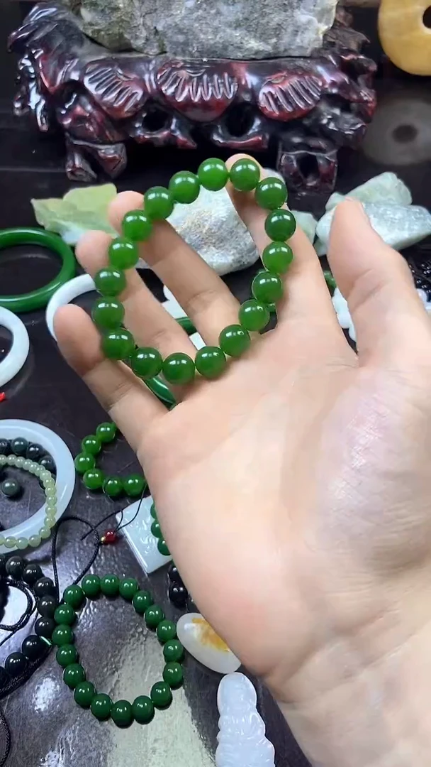 手串未镶嵌和田玉主播推荐！！主播推荐！！