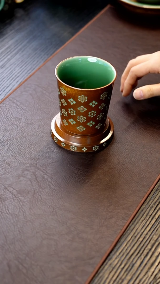 青瓷手工茶器包邮