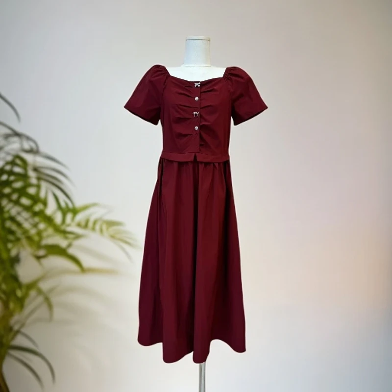 1635连衣裙女款时尚百搭简约显瘦气质连衣裙