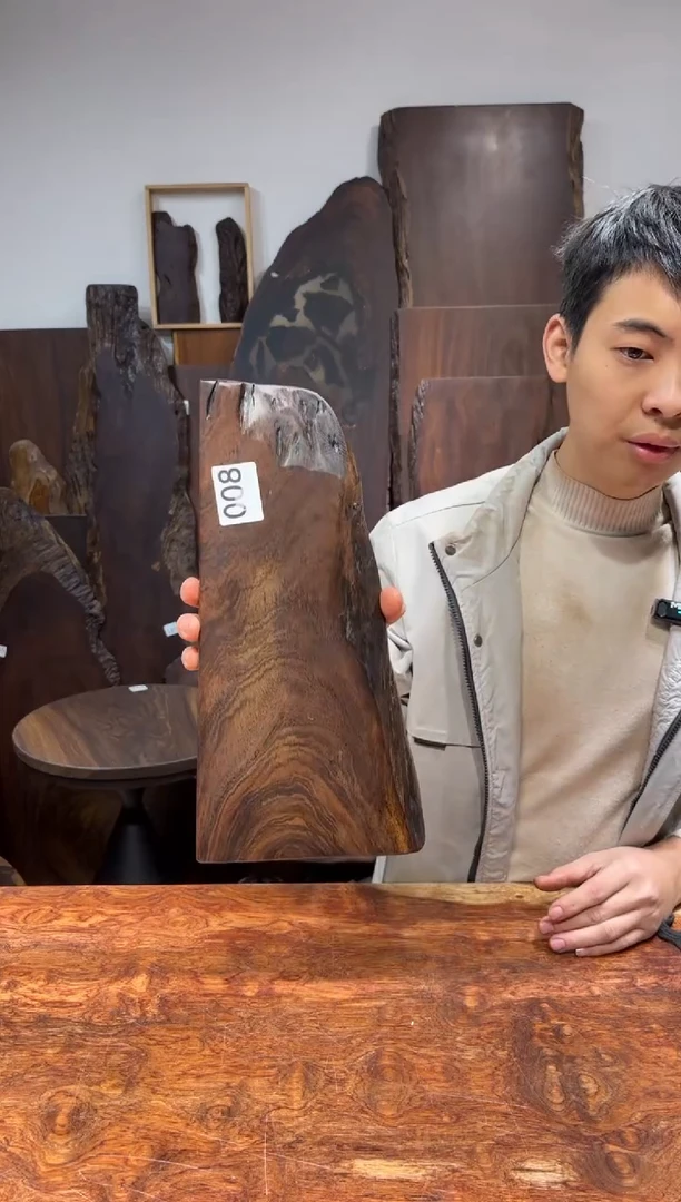 风车木（黑檀木）尺寸34*15*2编号008