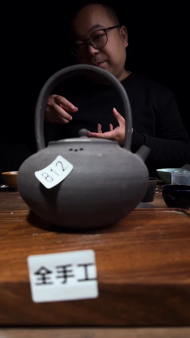 婺州龙窑烧制技艺全手工煮水壶（812