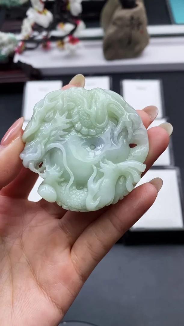 【闪购商品】翡翠颈饰未镶嵌天然缅甸A货翡翠