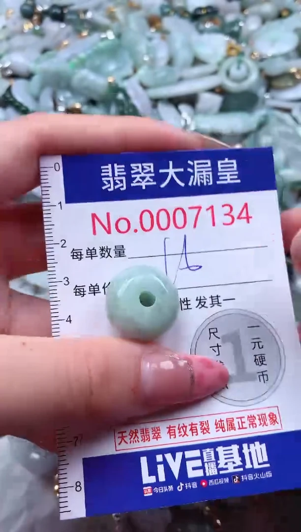 颈饰未镶嵌翡翠7134