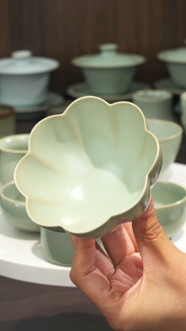 星**海宣宝汝瓷原矿原釉作品