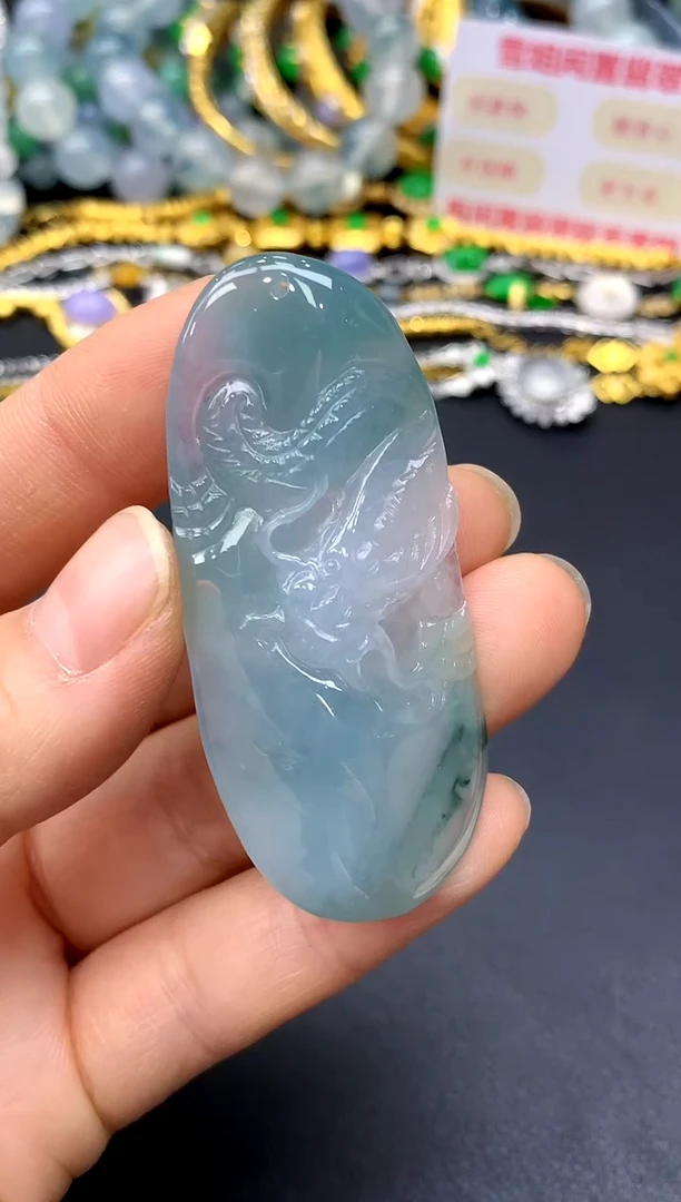 颈饰未镶嵌翡翠191-中国好珍宝