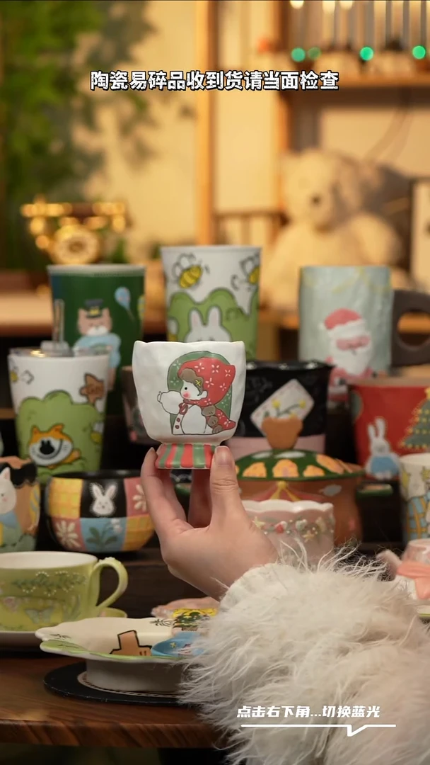 瓷片A092景德镇原创手工陶瓷