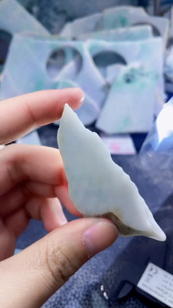 裸石翡翠天然A货翡翠板料