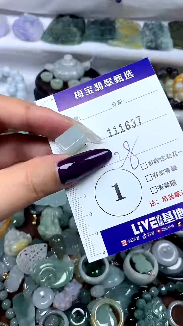 吊坠(不含链)未镶嵌翡翠1