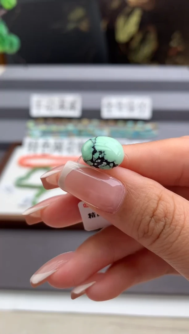 未镶嵌绿松石单珠顺.R87