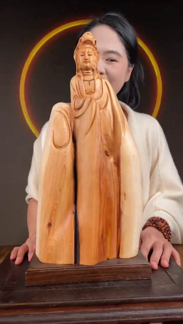 柏木（崖柏）手工摆件,先抢先得! 编号:147