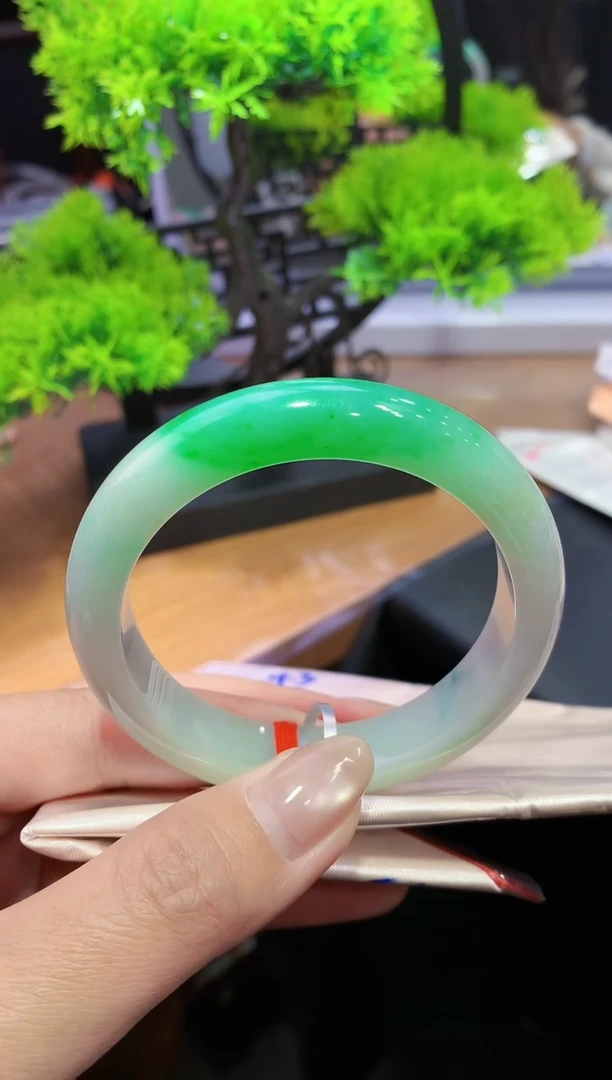 未镶嵌手镯翡翠k94天然A货缅甸翡翠56.6