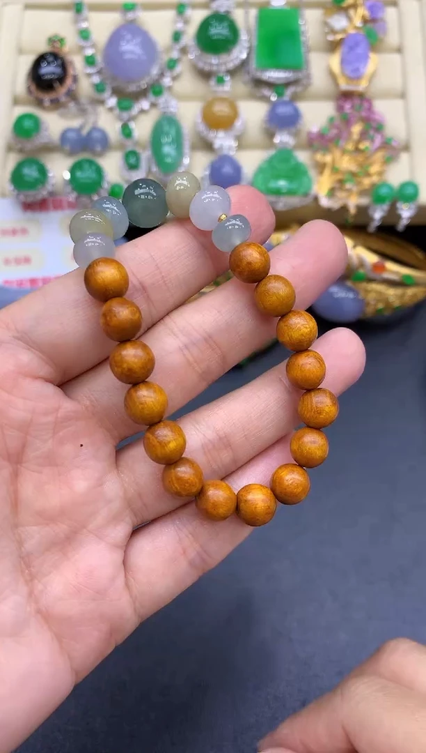 未镶嵌手串翡翠101-中国好珍宝