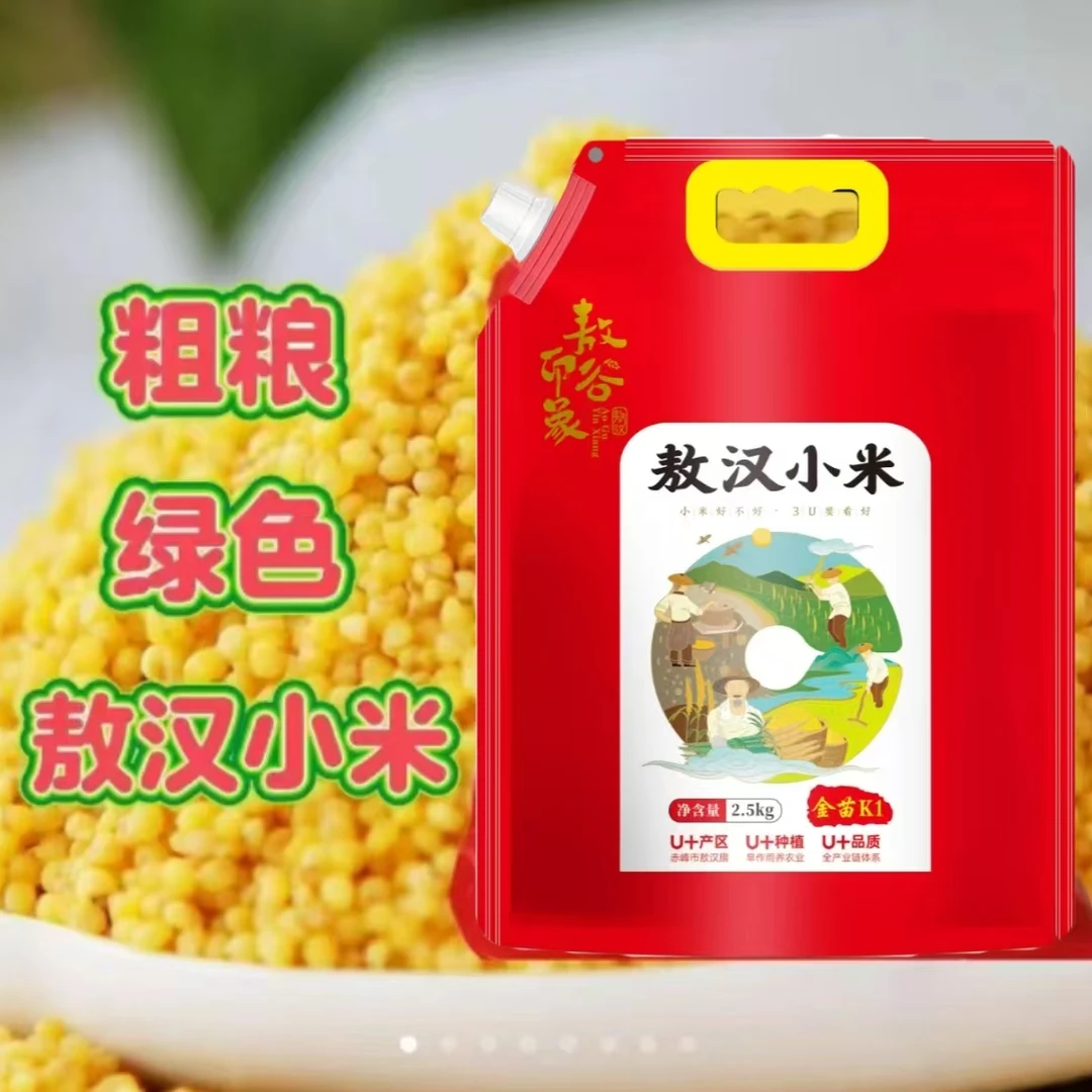 东北刚子专属—2025新敖汉小米赤峰黄小米金苗K1 5斤装赤峰直邮