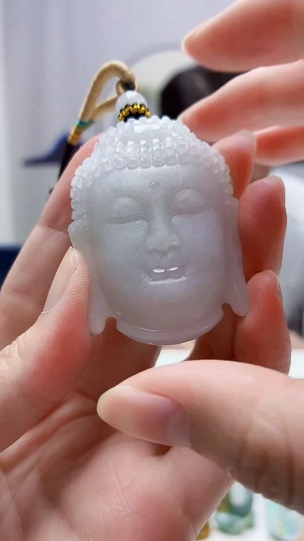 未镶嵌定制翡翠5060zm-毛货挂件63出人头地