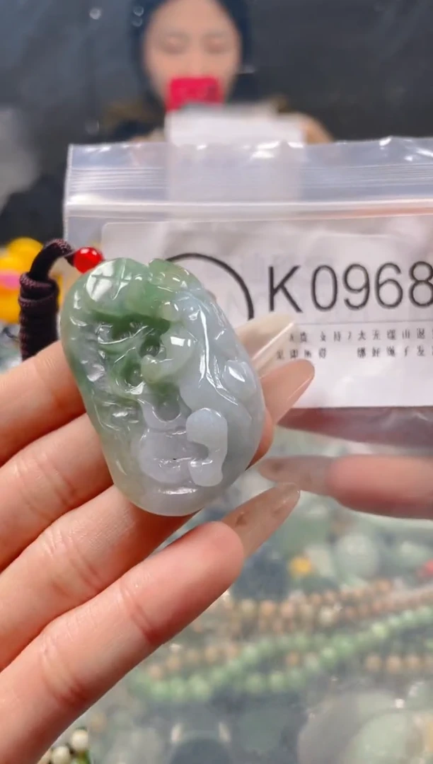 【闪购商品】翡翠颈饰未镶嵌/K/翡翠A货一图一物